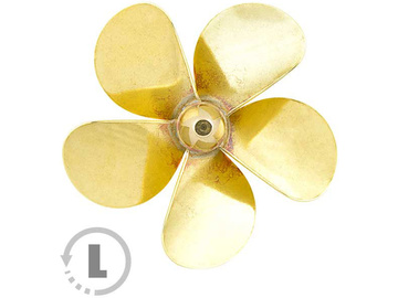 Raboesch lodní šroub tř.148 25mm M2 5-listý levý Raboesch lodní šroub tř.148 25mm M2 5-listý levý / KR-rb148-46