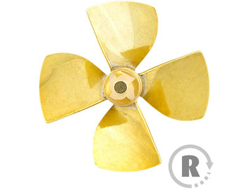 Raboesch boat propeller class 149 60mm M5 4-blade right / KR-rb149-11