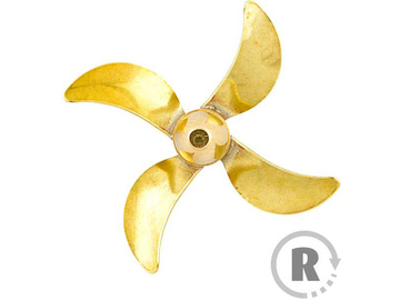 Raboesch boat propeller class 158 60mm M5 4-blade right / KR-rb158-13a