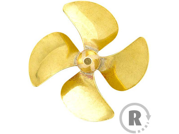 Raboesch boat propeller class 170 70mm M4 4-blade right / KR-rb170-17