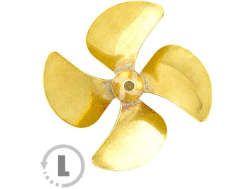 Raboesch boat propeller class 170 70mm M4 4-blade left / KR-rb170-18