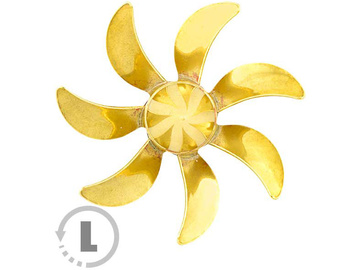 Raboesch boat propeller class 179 63mm M5 7-blade left / KR-rb179-18