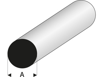 Raboesch ASA round profile 4.5x1000mm Raboesch ASA round profile 4.5x1000mm / KR-rb400-59