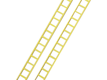 ROMARIN Ladder metal 9x250mm (2) / KR-ro1425