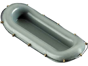 ROMARIN Rubber boat 27x67mm 1:40 / KR-ro1588