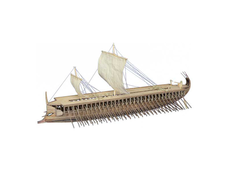 Dušek Grécka triréma 480 pnl 1:72 kit KR-21204