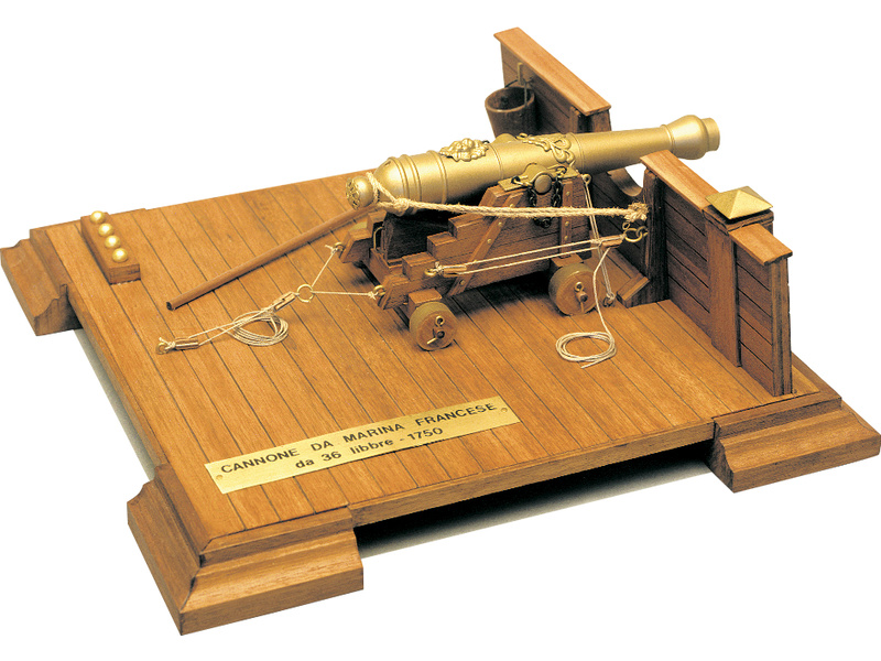 Mantua Model Francouzský kanón 1:17 kit