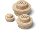 LEGO Wood wooden wall hanger (3) oak