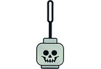 Glow-in-the-Dark Skeleton Head
