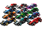 LEGO Minifigurky - Sběratelská závodní auta F1