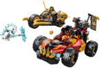 LEGO Ninjago - Kombinovatelná vozidla Kaie a Colea