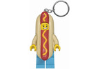 LEGO Keychain Flashlight - Hot Dog