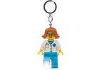 LEGO Keychain Flashlight - Iconic Mrs Doctor