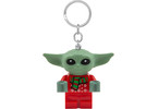 LEGO svítící klíčenka - Star Wars Baby Yoda ve svetru