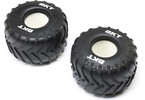 Losi pneu 2.6" BKT Monster Truck, vložka střední tvrdost (2): LMT 2.0