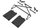 Losi RR Twr Sup X-Bar Mud Guards: Rock Rey