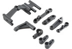Losi Servo Mount, Steering Servo Set Plastic: Rock Rey/Baja Rey