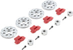 Losi Hex Rotor Caliper and Pin Set (4): Baja Rey