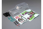 Losi Body Set, Grave Digger, Clear: LMT