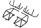 Losi Side Cage and Lower Bar, Black: LMT