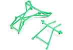 Losi Top and Upper Cage Bars, Green: LMT