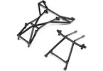 Losi Top and Upper Cage Bars, Black: LMT
