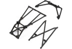 Losi Rear Cage and Hoop Bars, Black: LMT