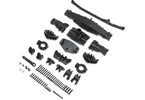 Losi Axle Housing Set Complete, Front: LMT