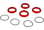 Losi Shock Adjuster Nut w/O-Ring, Aluminum: DBXL 1:5