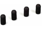 Losi Oval Point Setscrews, 10-32x3/8" (4)