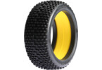 Losi 1/8 Eclipse Buggy Tire with Foam, Red (2)