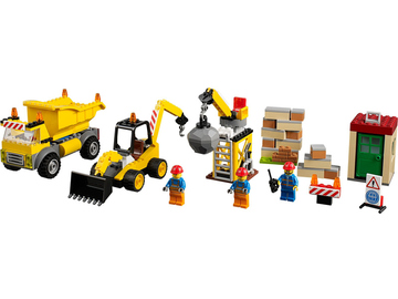 LEGO Juniors - Demoliční práce na staveništi / LEGO10734