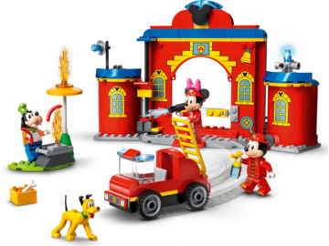 LEGO Disney- Hasičská stanice a auto Mickeyho a přátel / LEGO10776