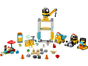 LEGO DUPLO - Stavba s věžovým jeřábem / LEGO10933