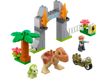 LEGO DUPLO - T-Rex a Triceratops na útěku / LEGO10939