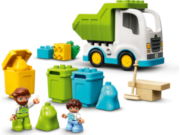 LEGO DUPLO - Popelářský vůz a recyklování / LEGO10945