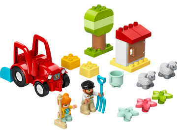 LEGO DUPLO - Traktor a zvířátka z farmy / LEGO10950