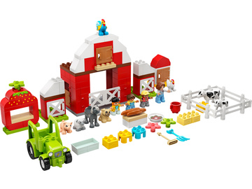 LEGO DUPLO - Stodola, traktor a zvířátka z farmy / LEGO10952