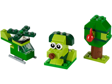 LEGO Classic - Zelené kreativní kostičky / LEGO11007