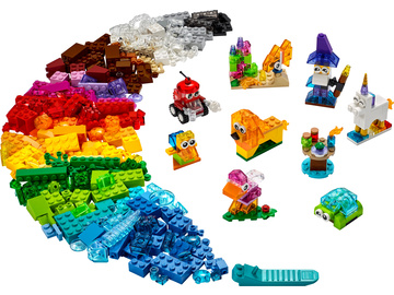 LEGO Classic - Průhledné kreativní kostky / LEGO11013