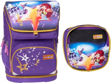 LEGO školní aktovka Maxi, 2 dílný set LEGO školní aktovka Maxi, 2 dílný set / LEGO20013