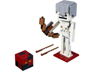LEGO Minecraft - Velká figurka: Kostlivec s pekelným slizem / LEGO21150