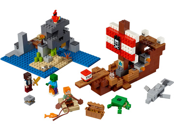 LEGO Minecraft - Dobrodružství pirátské lodi / LEGO21152