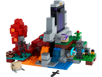 LEGO Minecraft - Zničený portál / LEGO21172