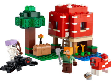 LEGO Minecraft - Houbový domek / LEGO21179