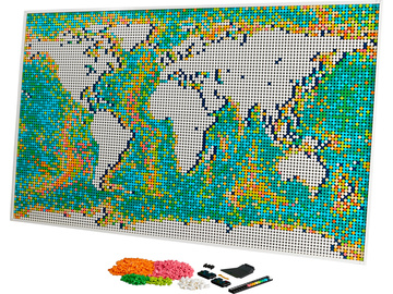 LEGO ART - Mapa světa / LEGO31203