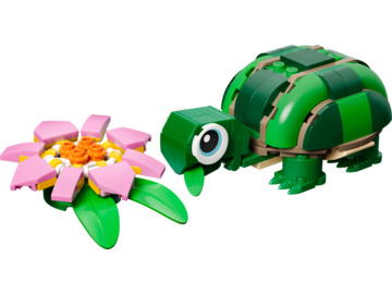 LEGO Creator - Turtle with a Water Lily Flower / LEGO31377