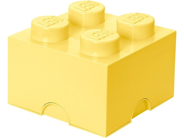 LEGO úložný box 250x250x180mm - světle žlutý / LEGO40031741