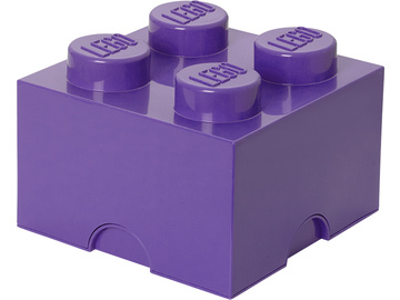 LEGO úložný box 250x250x180mm - fialový / LEGO40031749