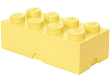 LEGO úložný box 250x500x180mm - světle žlutý / LEGO40041741